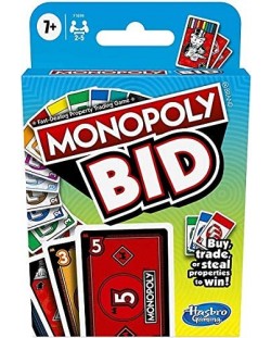 Joc de societate Hasbro Monopoly: Bid -Pentru copii