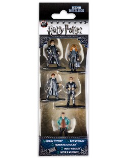 Set de figuri Nano Metalfigs Harry Potter - 5 buc.