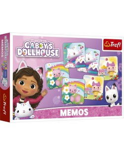 Joc de bord Gabby's Dollhouse: Memos - Pentru copii