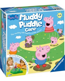 Joc de societate Peppa Pig: Muddy Puddle - Pentru copii