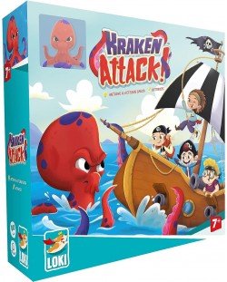 Joc de societate Kraken Attack! - pentru copii