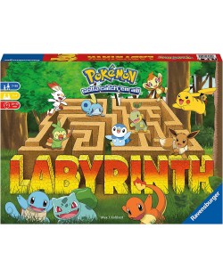 Joc de societate Ravensburger - Pokémon Labyrinth - pentru copii