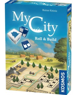 Joc de societate My City: Roll & Build - de familie