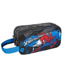 Penar Cool Pack Primus - Spider-Man, cu 3 fermoare și mâner