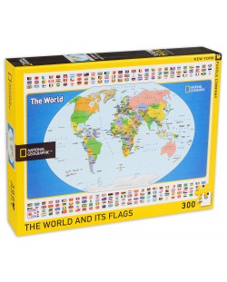Puzzle New York Puzzle de 500 piese - Harta lumii pentru copii