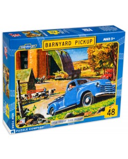 Puzzle New York Puzzle de 48 piese - Barnyard Pickup