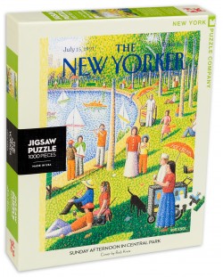Puzzle New York Puzzle de 1000 piese - O dupa-amiaza de duminica in Central Park