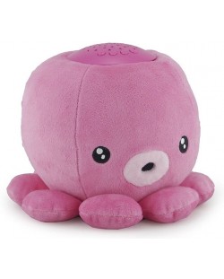 Proiector de lumină de noapte Baby Monsters - Octopus roz