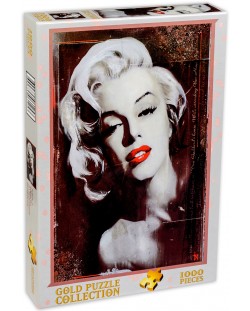Puzzle Gold Puzzle de 1000 piese - Nostalgie, Marilyn Monroe