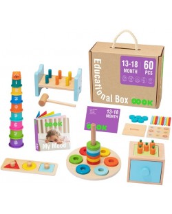 Set educativ Tooky Toy - Montessori