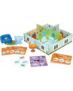 Set educațional Learning Resources - Elefant în cameră, cu cuvinte de poziție