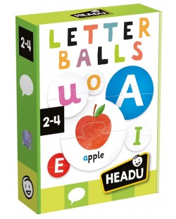 Puzzle educațional Headu - cercurile alfabetului