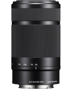 Obiectiv foto Sony - E, 55-210mm, f/4.5-6.3 OSS, Black