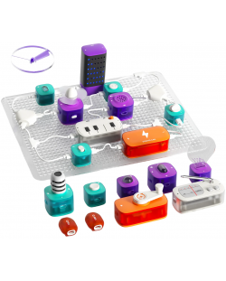 Science Can Education Kit - Circuit electric, 80 de experimente