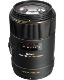 Obiectiv Sigma - 105mm, F2.8, EX DG OS HSM Macro, Nikon F
