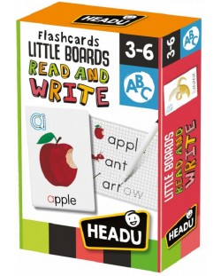 Carti flash educative Headu Montessori - Citeste si scrie