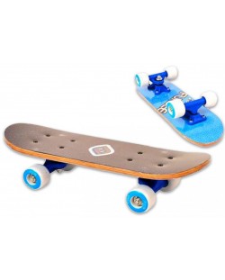 Mini skateboard pentru copii D'Arpeje - Albastru, 43 cm