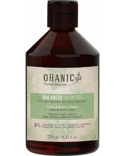 Ohanic Balancer Șampon pentru tonifiere și reglarea sebumului, 250 ml