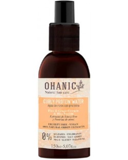 Ohanic Curly Method Apă proteică pentru hrănirea părului creț, 150 ml