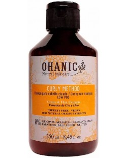 Ohanic Curly Method Șampon reparator pentru păr creț, 250 ml