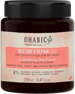 Ohanic Restore & Repair Masca reparatorie pentru păr uscat și deteriorat, 250 ml