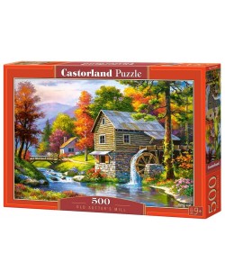 Puzzle Castorland de 500 piese - Vechea moara, Sung Kim
