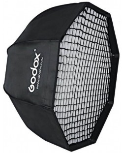 Softbox octogonal Godox - SB-GUBW, 120cm + grilă