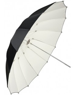 Umbrelă reflectorizantă DYNAPHOS - Fibro, 180cm, albă
