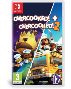 Οvercooked! + Overcooked! 2 - Double Pack (Nintendo Switch)