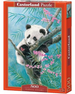 Puzzle Castorland din 500 de piese - Vise de bambus