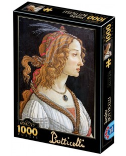Puzzle D-Toys de 1000 piese - Idealised Portrait of a Lady