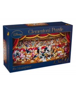 Puzzle panoramic Clementoni de 13 200 piese - Orchestra Disney