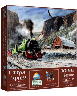 Puzzle SunsOut din 1000 de piese - Canyon Express