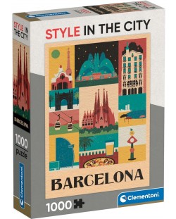 Puzzle Clementoni от 1000 piese - Barcelona