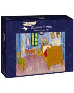 Puzzle Bluebird de 1000 piese - Bedroom in Arles, 1888