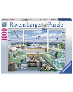 Puzzle Ravensburger de 1000 piese - Beachfront Getaway