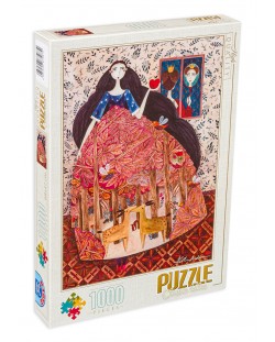 Puzzle D-Toys de 1000 piese – Alba ca Zapada, Andrea Kurti