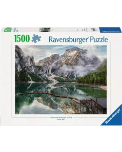 Puzzle Ravensburger din 1500 piese - Lacul Brayes