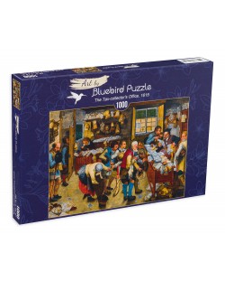 Puzzle  Bluebird de 1000 piese -The Tax-collector's Office, 1615