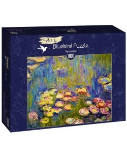 Puzzle Bluebird de 1000 piese - Nymphéas