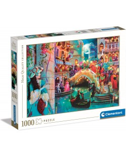 Puzzle Clementoni din 1000 piese - Luna de carnaval