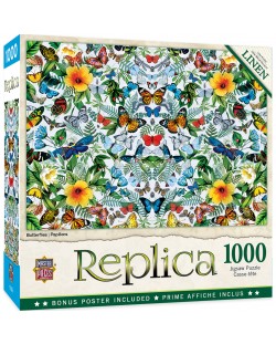 Puzzle Master Pieces de 1000 piese - Butterflies