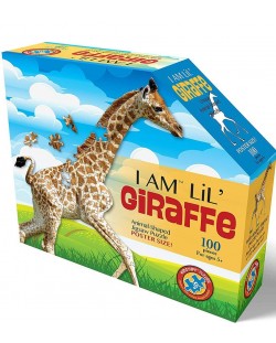 Puzzle Madd Capp de 100 piese - Girafa