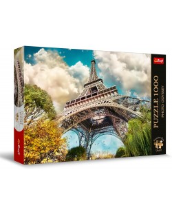 Puzzle Trefl din 1000 piese - Turnul Eiffel din Paris, Franța 