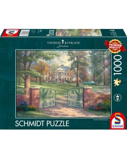 Puzzle Schmidt de 1000 de bucăți - Graceland, 50-a aniversare 