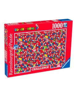 Puzzle Ravensburger de 1000 piese - Provocarea Super Mario