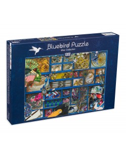 Puzzle Bluebird de 1000 piese - Blue Collection