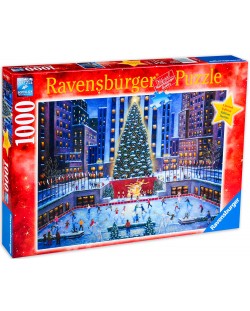 Puzzle Ravensburger de 1000 piese - Bradul de Craciun in New York