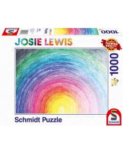 Puzzle Schmidt din 1.000 de piese - Curcubeu răsare