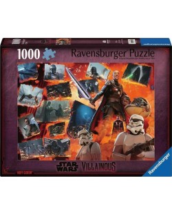 Puzzle Ravensburger  din 1000 de piese  - Războiul Războiului Stelelor: Moff Gideon